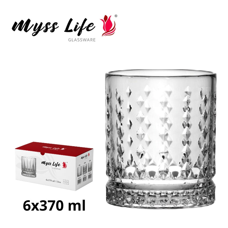 MYSS LIFE LARA VERRE DESIGN COURT 6x370 ML