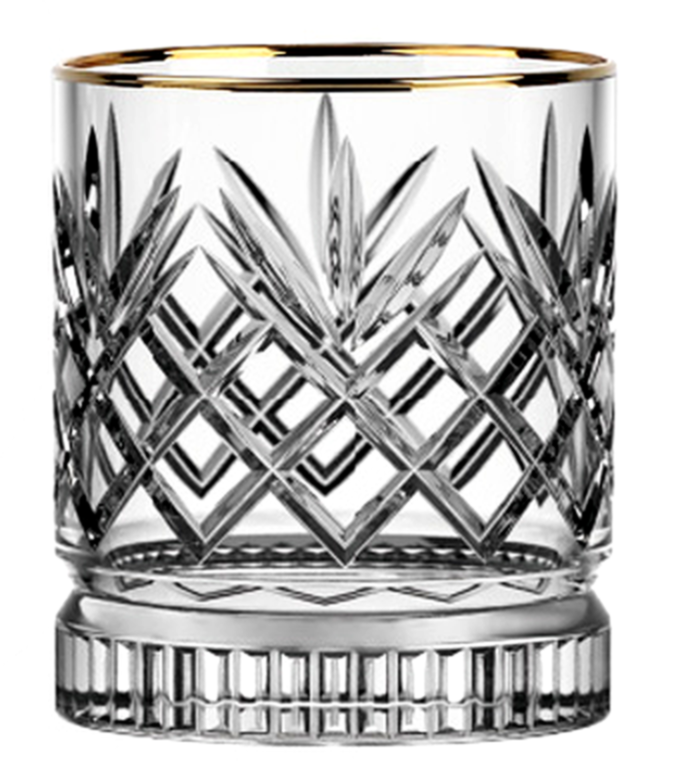 MYSS LIFE MIRAN VERRE DESIGN COURT 6x370 ML GOLD