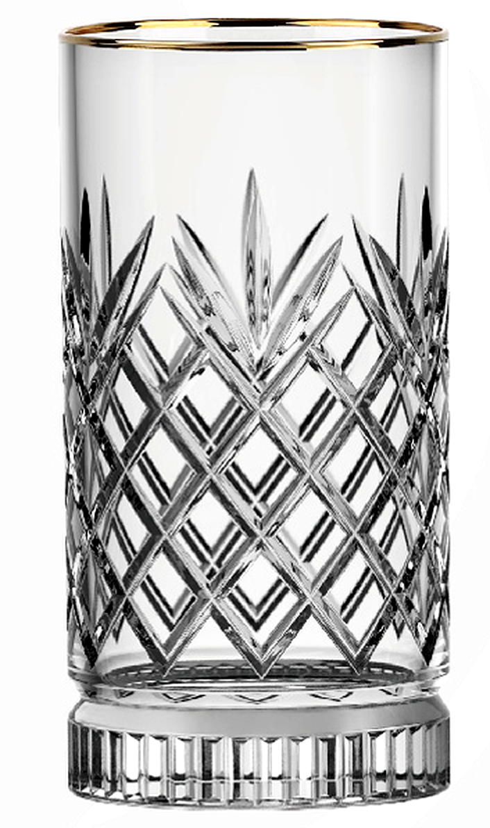 MYSS LIFE MIRAN VERRE DESIGN LONG 6x460 ML GOLD